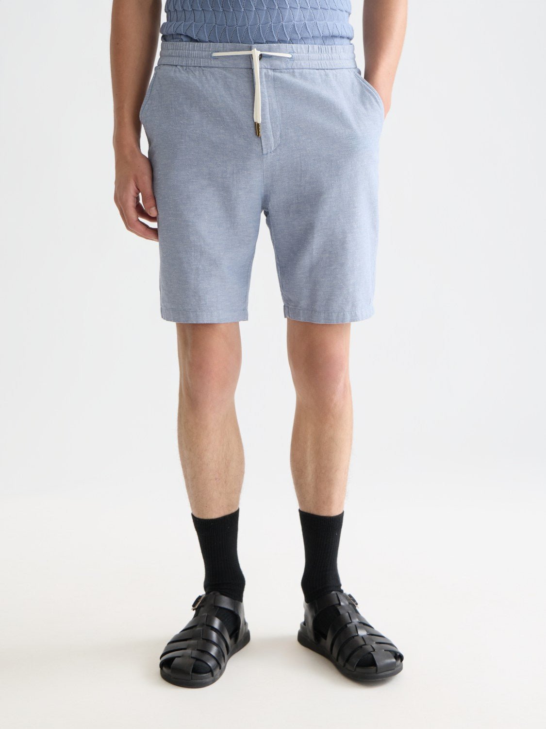 Seasonal Core Fave Cotton Linen Regularfit Chino Shorts - Scotch & Soda South Africa