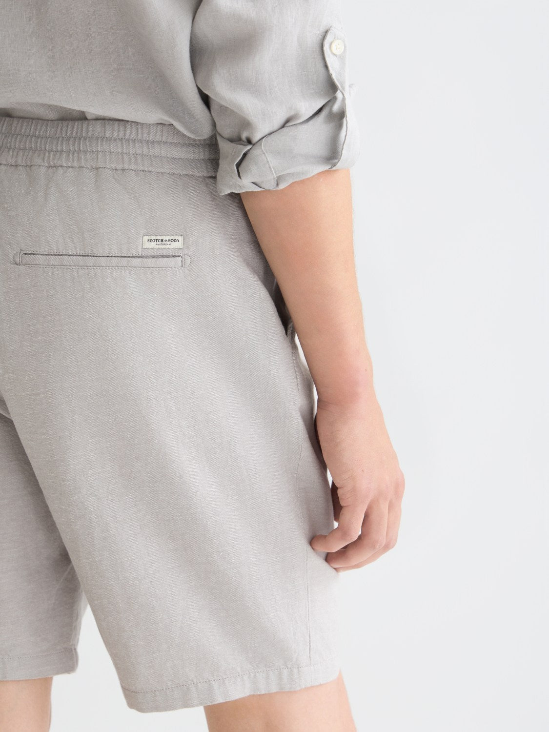 Seasonal Core Fave Cotton Linen Regularfit Chino Shorts - Scotch & Soda South Africa