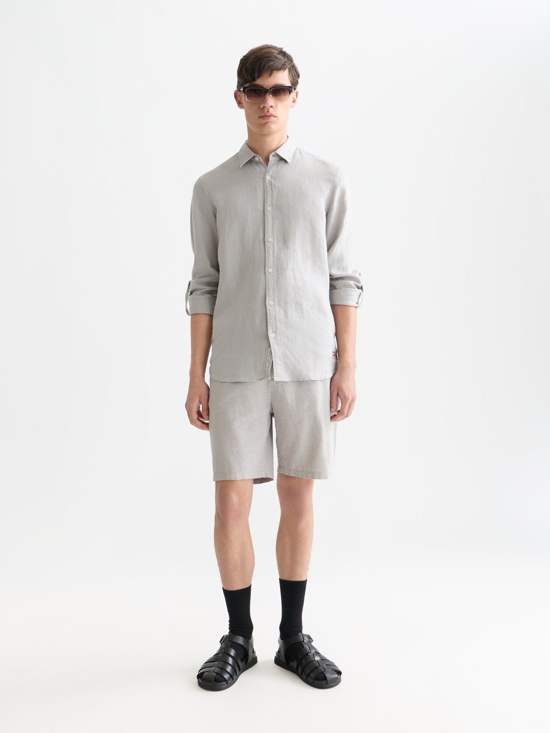 Seasonal Core Fave Cotton Linen Regularfit Chino Shorts - Scotch & Soda South Africa