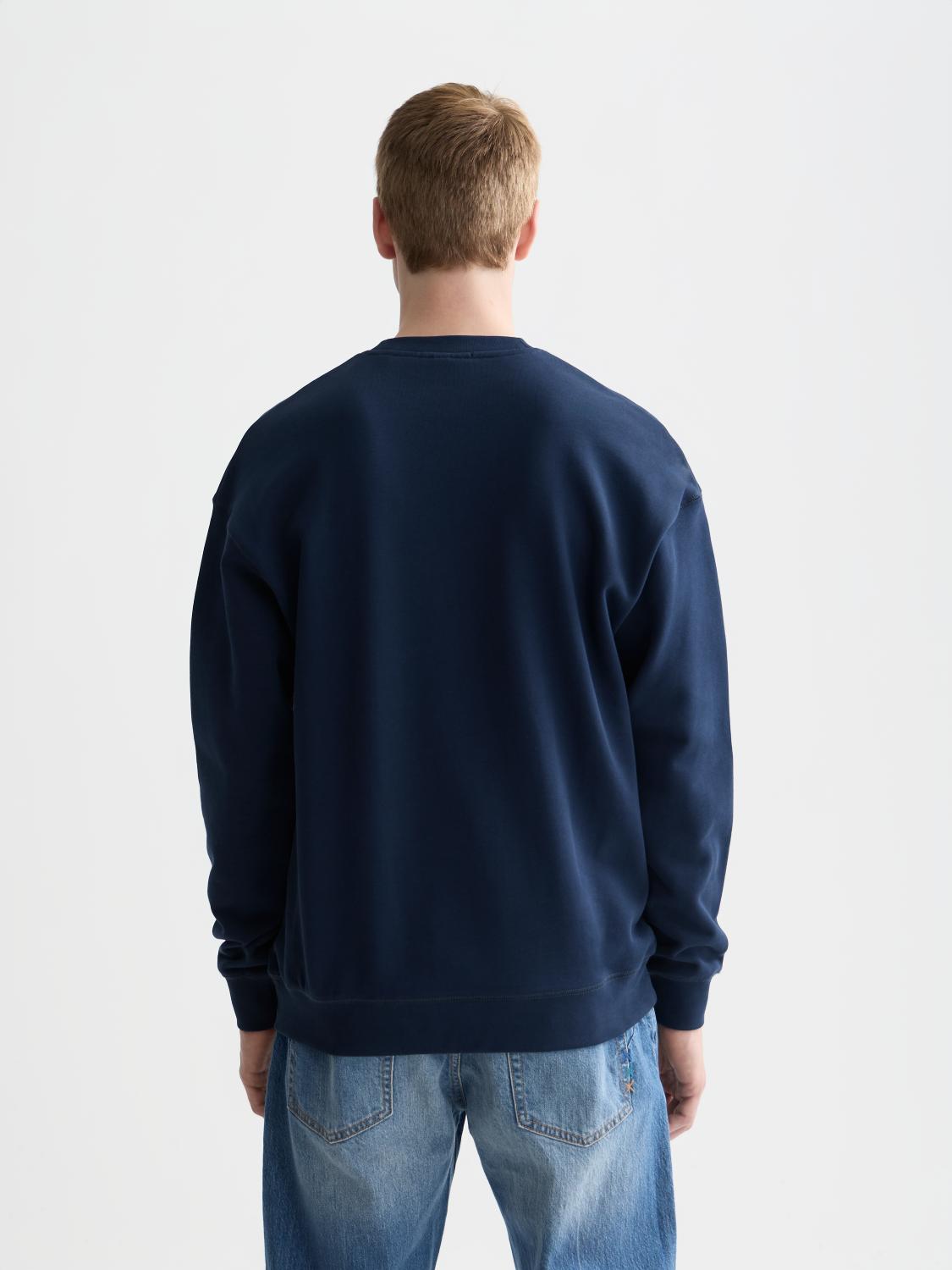 Seasonal Core Front Chest Logo Relaxed-Fit Sweatshirt - Scotch & Soda South Africa