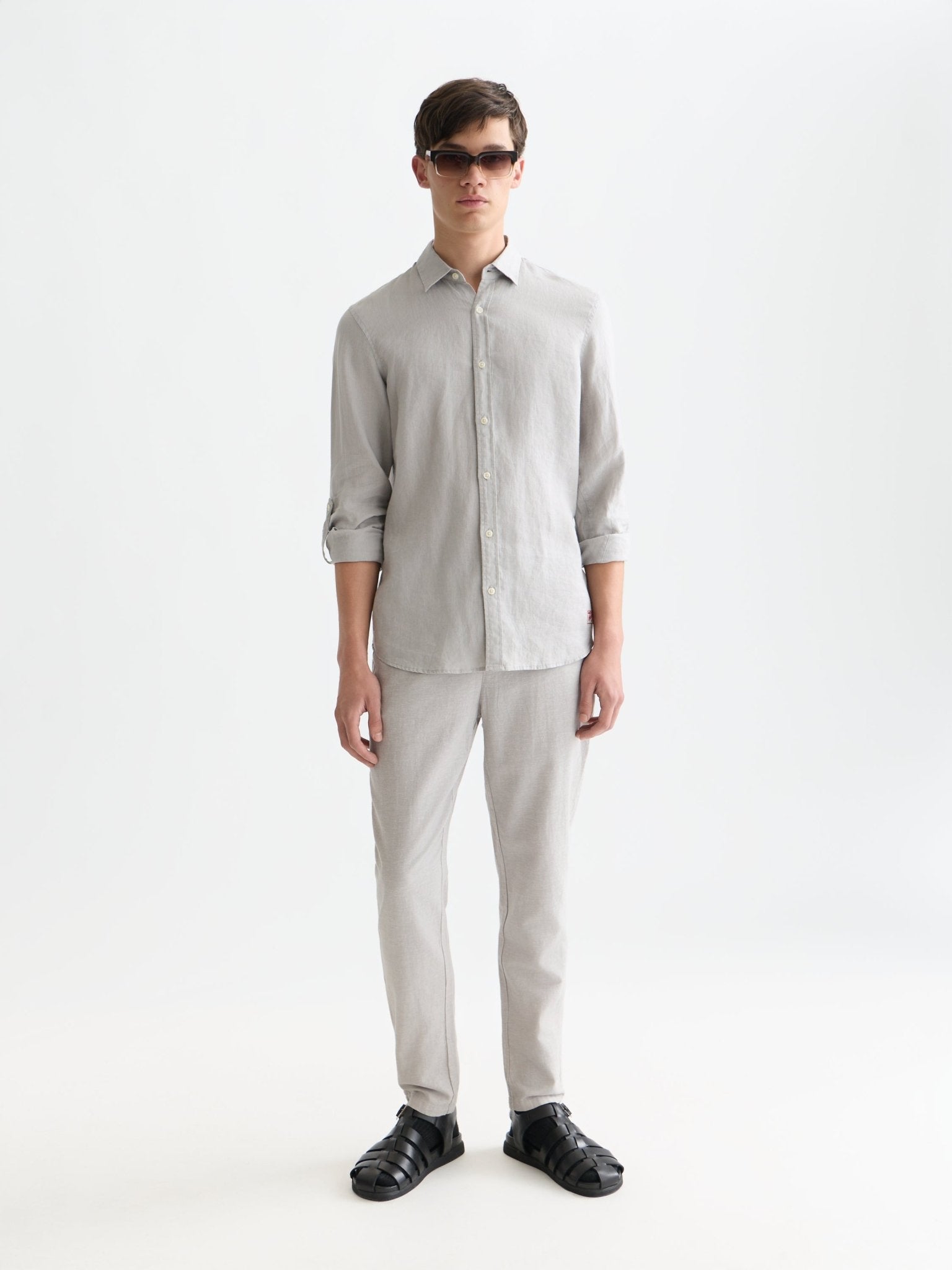 Seasonal Core Linen Regular-Fit Shirt - Scotch & Soda South Africa