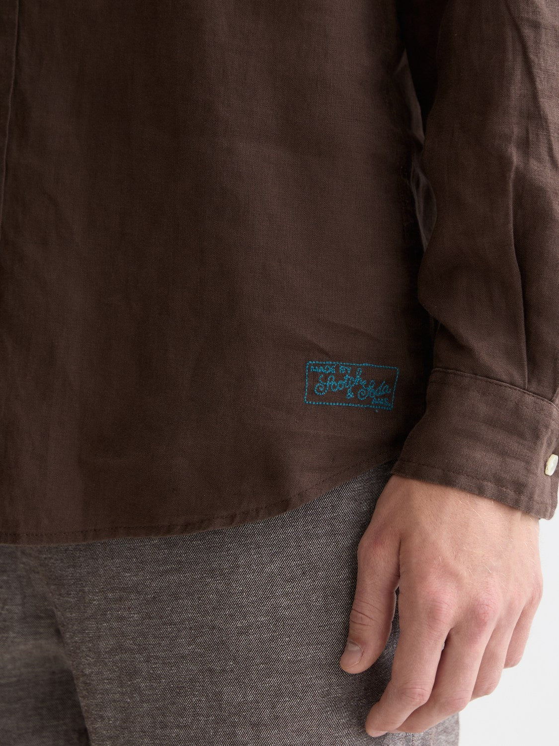 Seasonal Core Linen Regular-Fit Shirt - Scotch & Soda South Africa