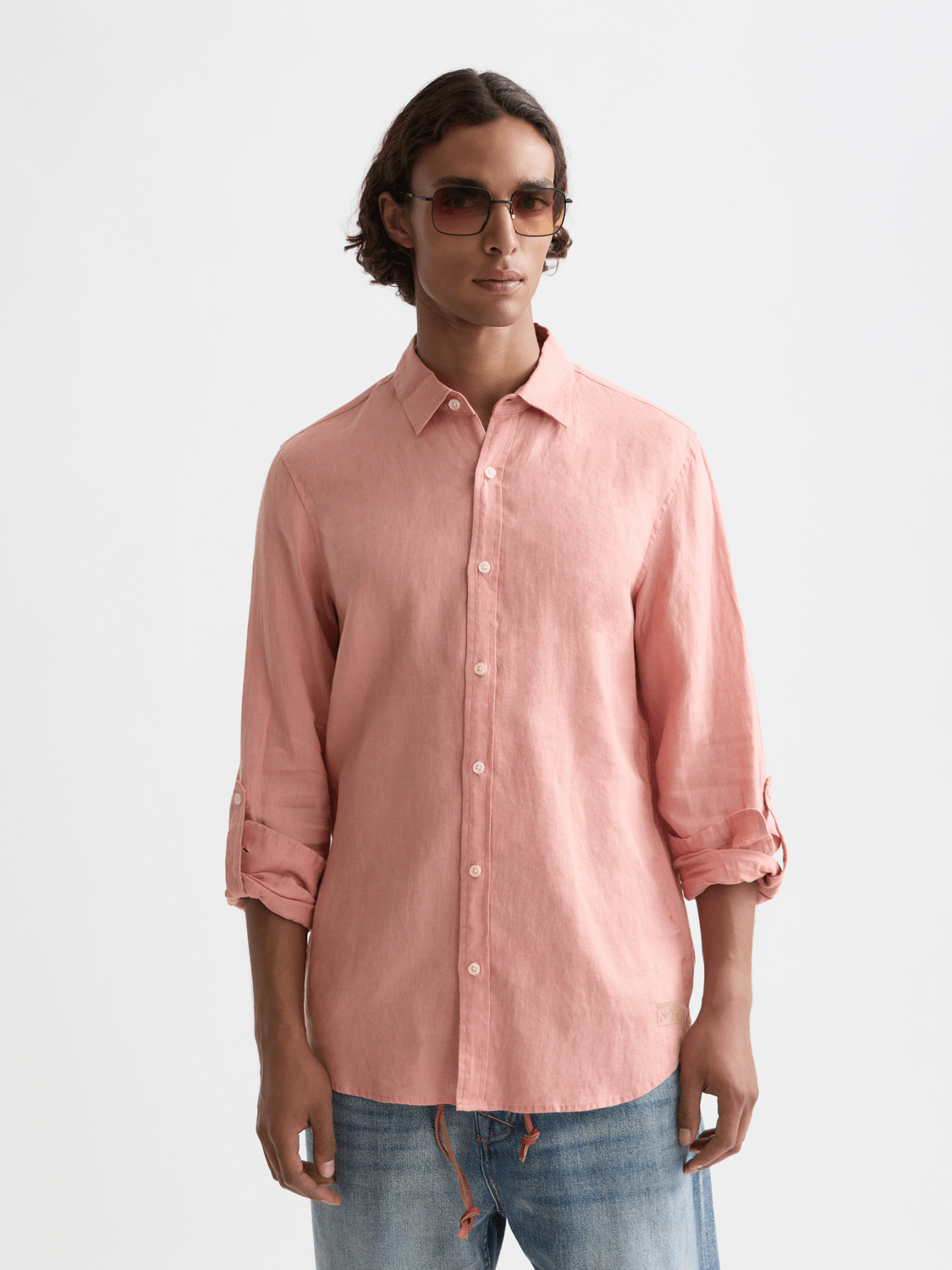 Seasonal Core Linen Regular-Fit Shirt - Scotch & Soda South Africa