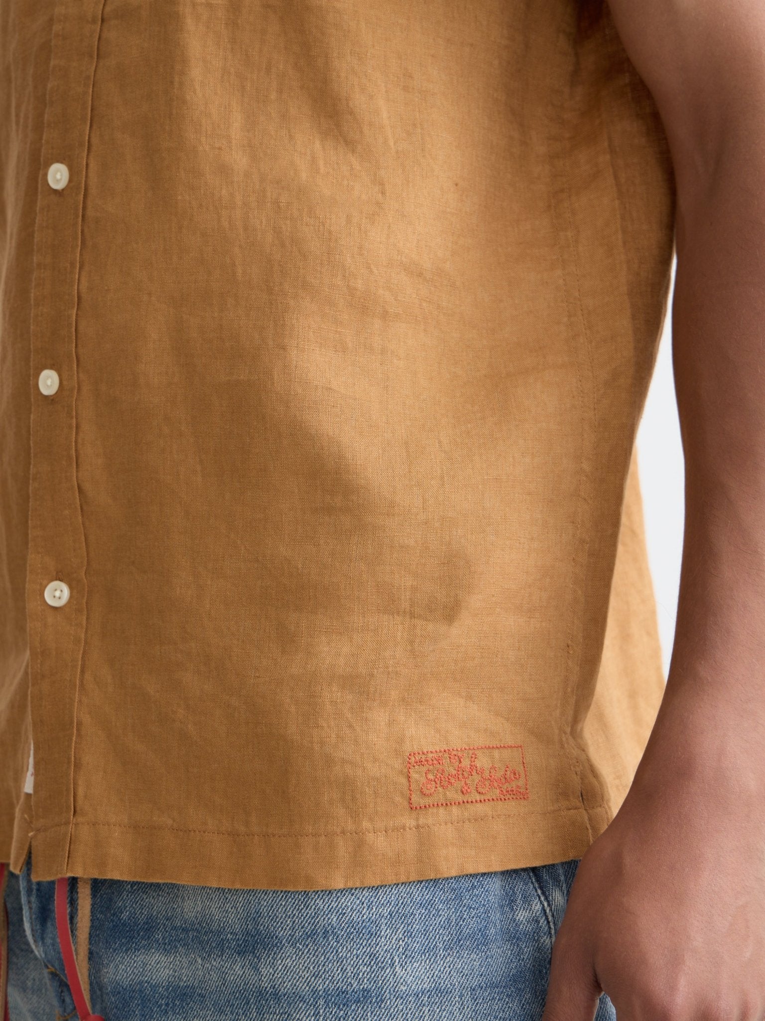 Seasonal Core Linen Regular-Fit Short Sleeve Shirt - Scotch & Soda South Africa