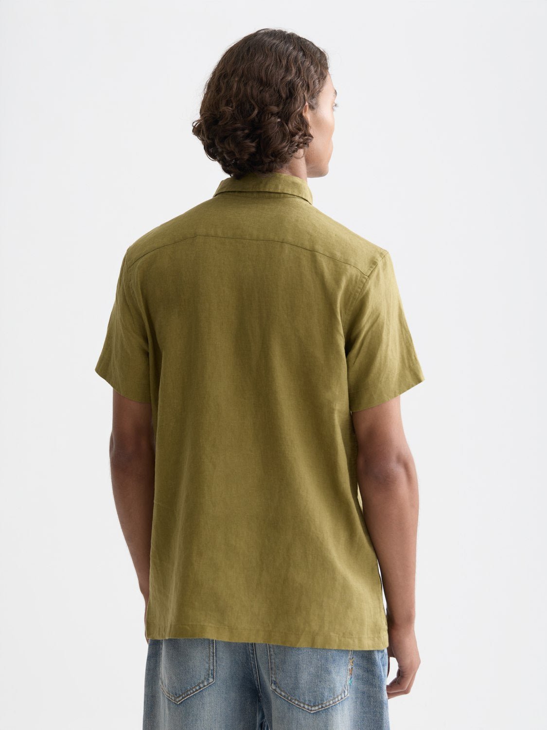 Seasonal Core Linen Regular-Fit Short Sleeve Shirt - Scotch & Soda South Africa