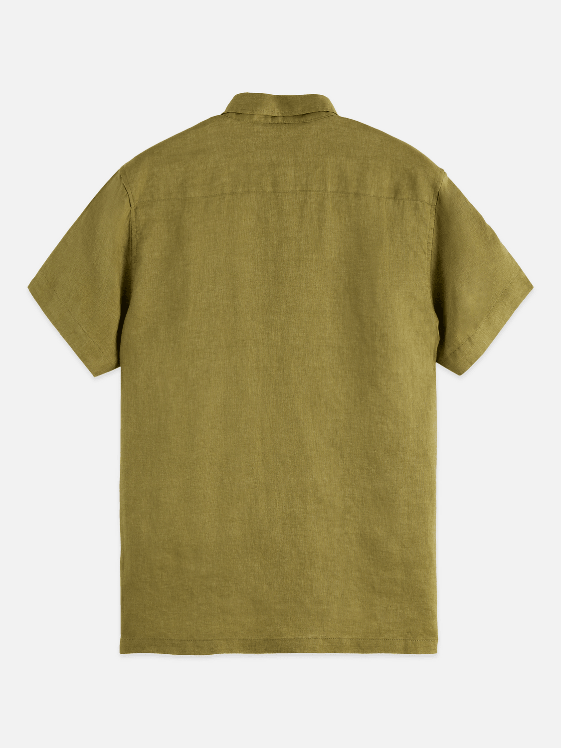 Seasonal Core Linen Regular-Fit Short Sleeve Shirt - Scotch & Soda South Africa