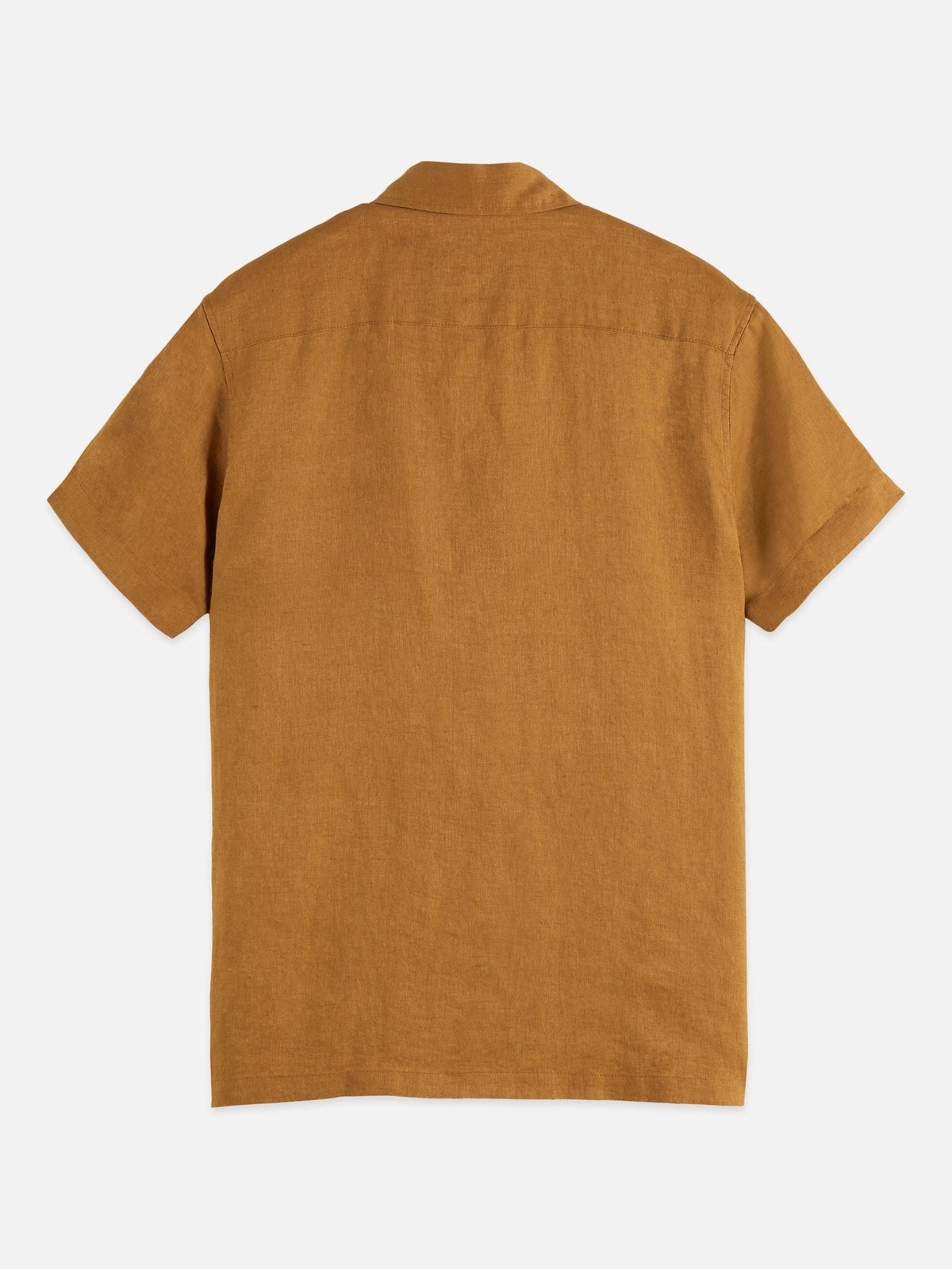 Seasonal Core Linen Regular-Fit Short Sleeve Shirt - Scotch & Soda South Africa