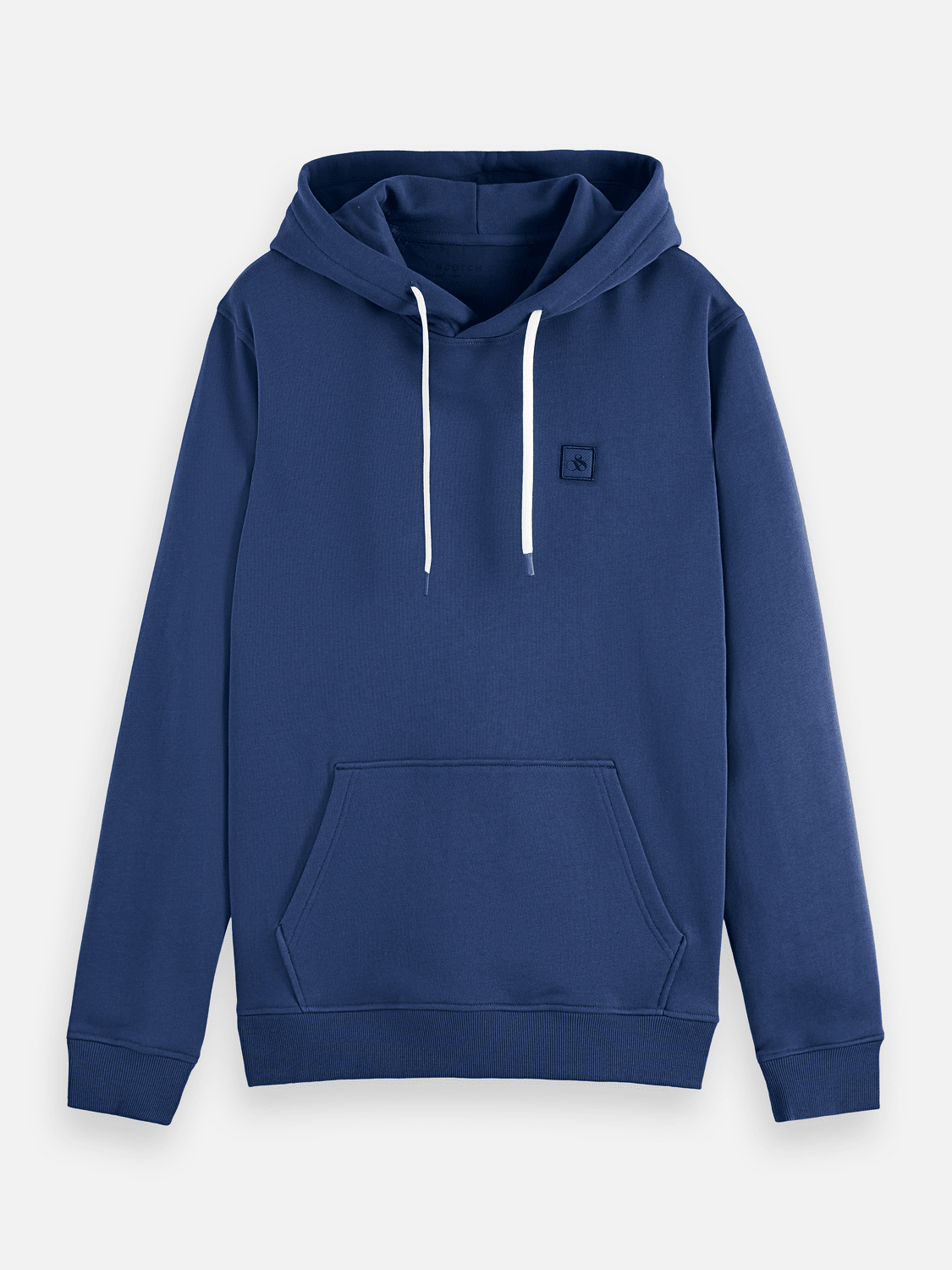 Seasonal Core Logo Badge Regular-Fit Hoodie - Scotch & Soda South Africa
