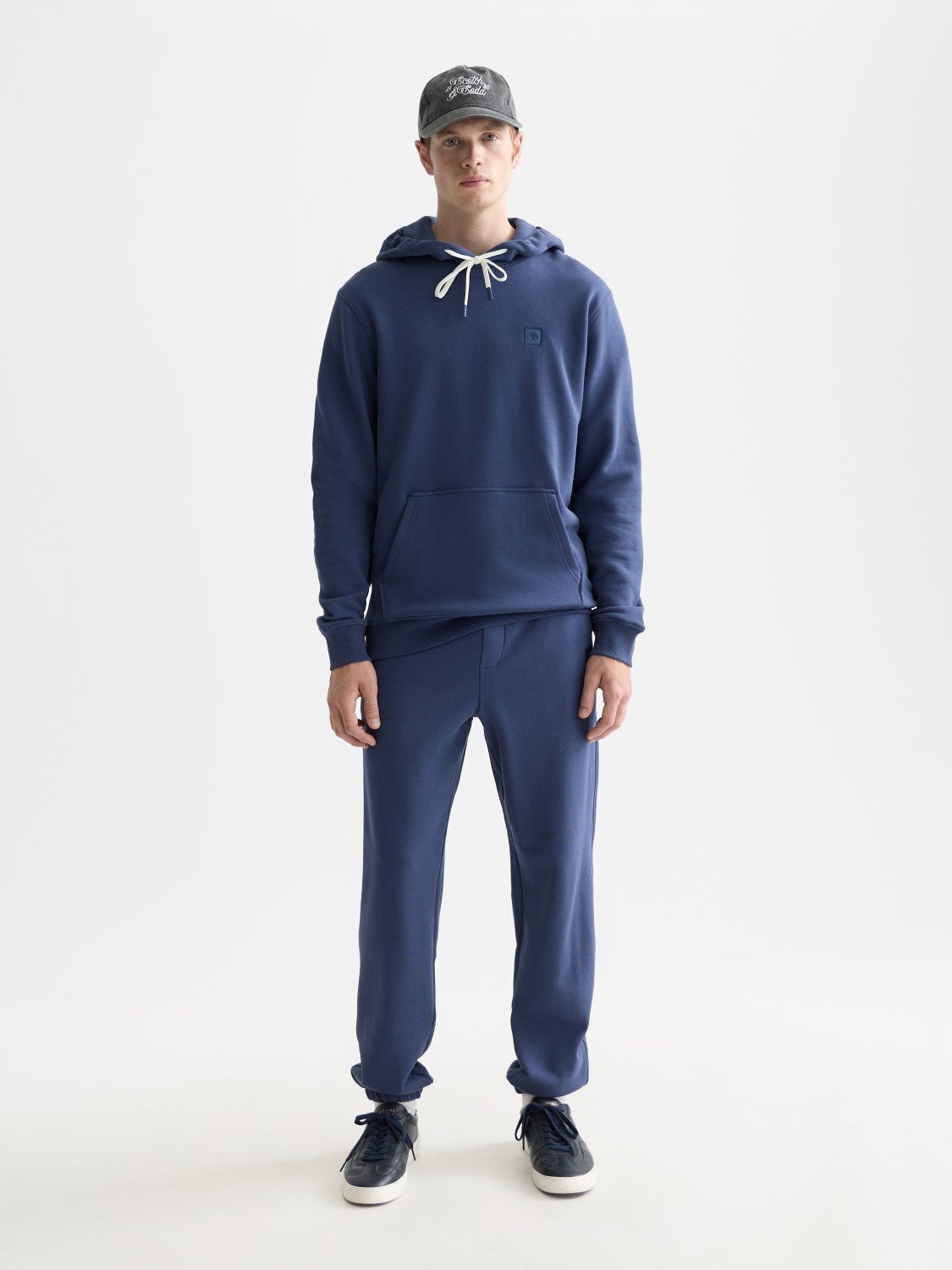 Seasonal Core Logo Badge Regular-Fit Hoodie - Scotch & Soda South Africa