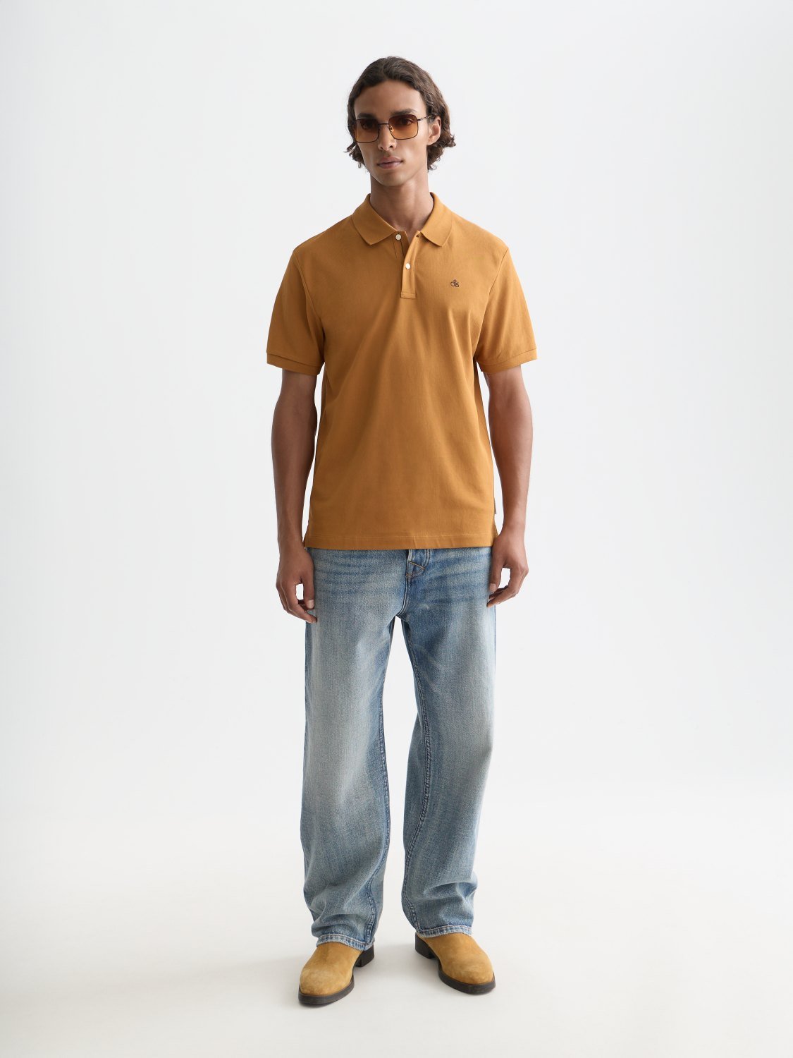 Seasonal Core Pique Chest Logo Polo - Scotch & Soda South Africa
