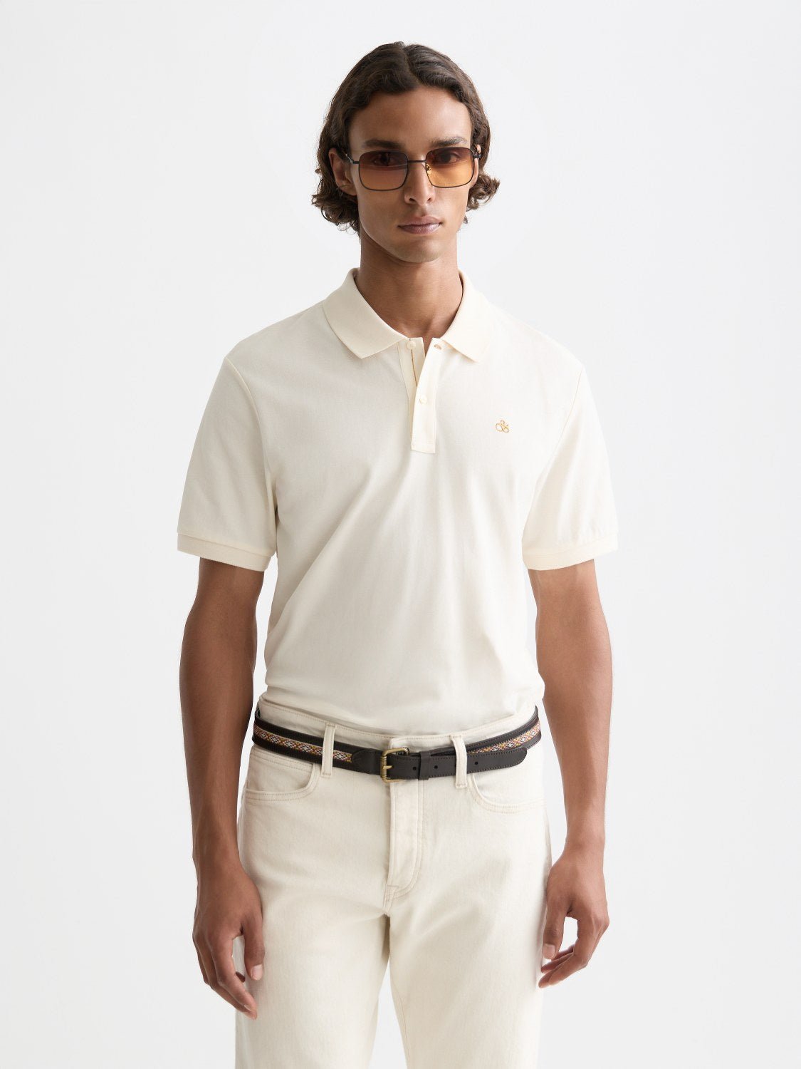 Seasonal Core Pique Chest Logo Polo - Scotch & Soda South Africa