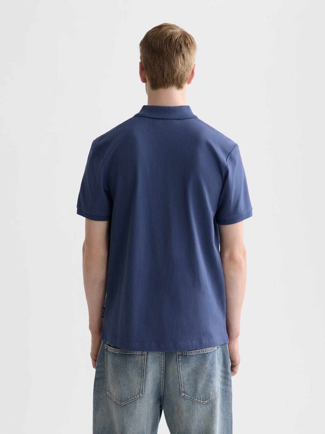 Seasonal Core Pique Chest Logo Polo - Scotch & Soda South Africa