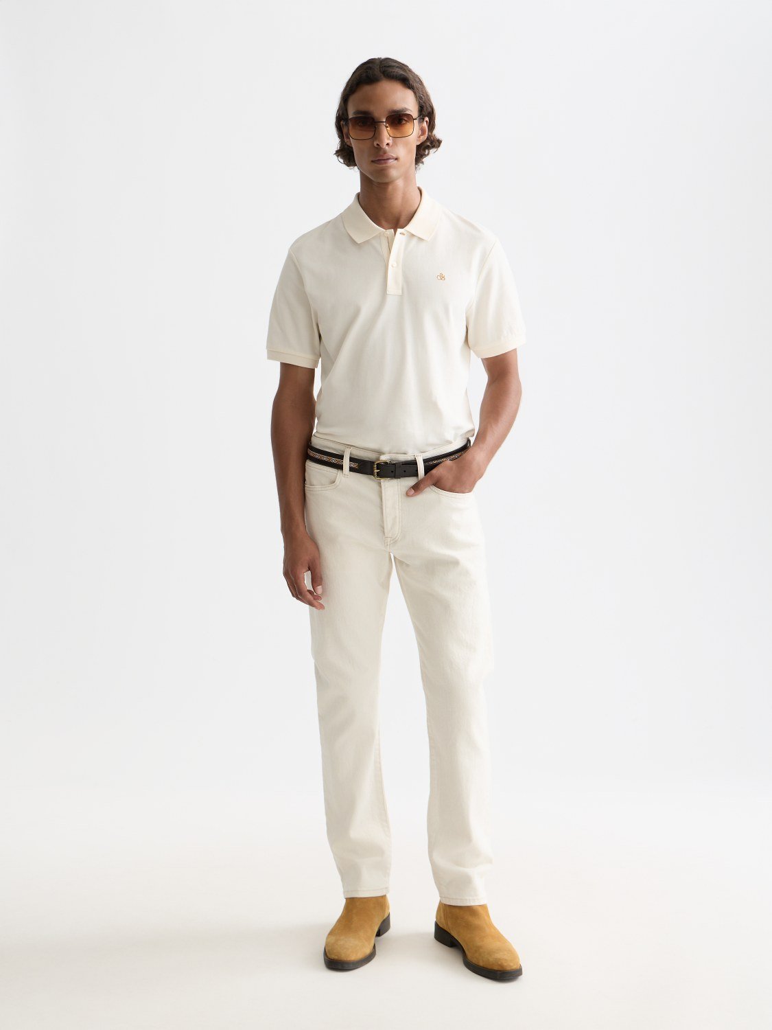Seasonal Core Pique Chest Logo Polo - Scotch & Soda South Africa