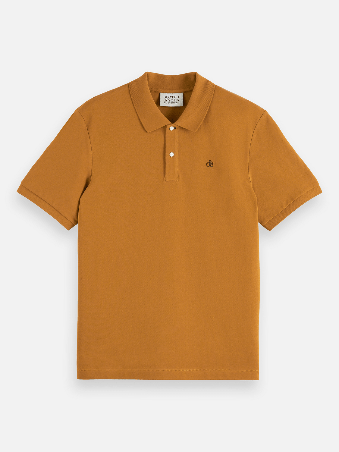 Seasonal Core Pique Chest Logo Polo - Scotch & Soda South Africa