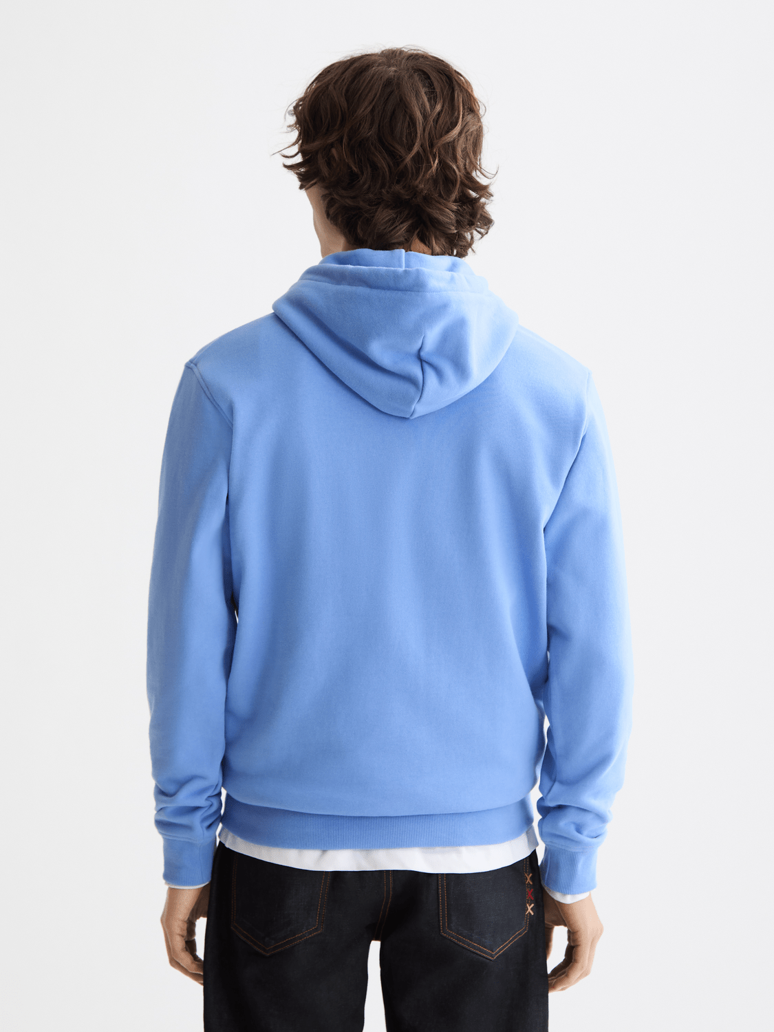 Seasonal Core - Regular-Fit Logo Badge Hoodie - Scotch & Soda South Africa