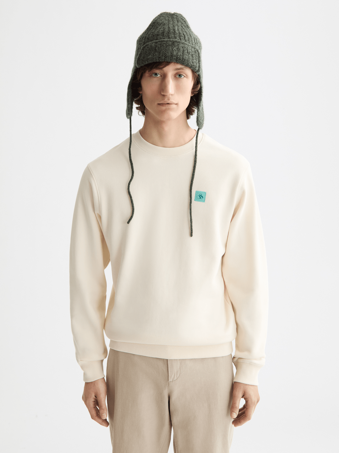 Seasonal Core - Regular-Fit Logo Sweatshirt - Scotch & Soda South Africa