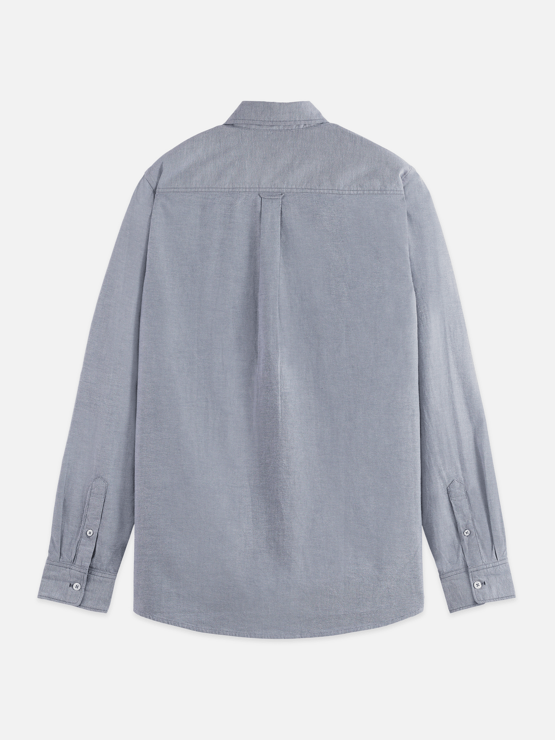 Seasonal Core Solid Oxford Regular-Fit Shirt - Scotch & Soda South Africa