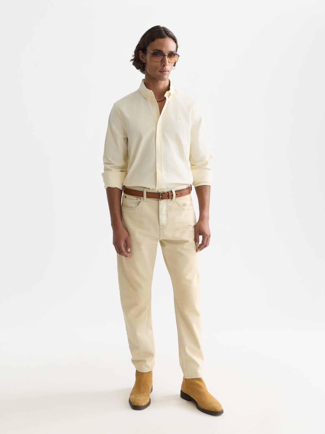 Seasonal Core Striped Oxford Regular-Fit Shirt - Scotch & Soda South Africa