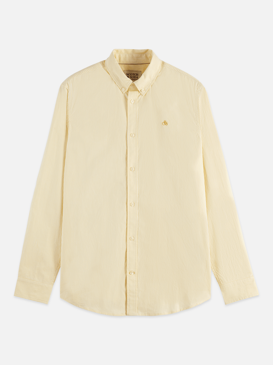 Seasonal Core Striped Oxford Regular-Fit Shirt - Scotch & Soda South Africa