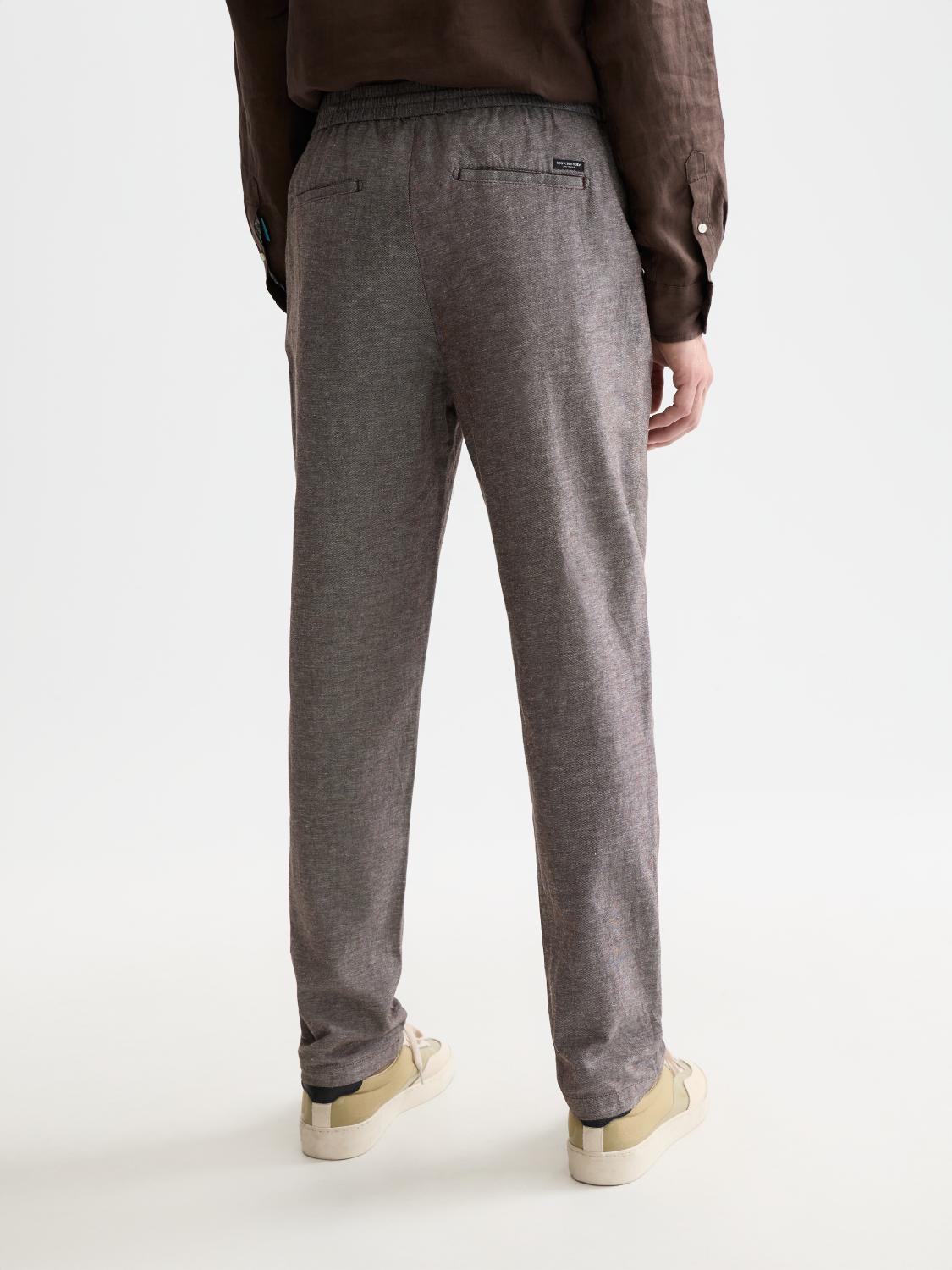 Seasonal Core Warren Cotton Linen Jogger - Scotch & Soda South Africa