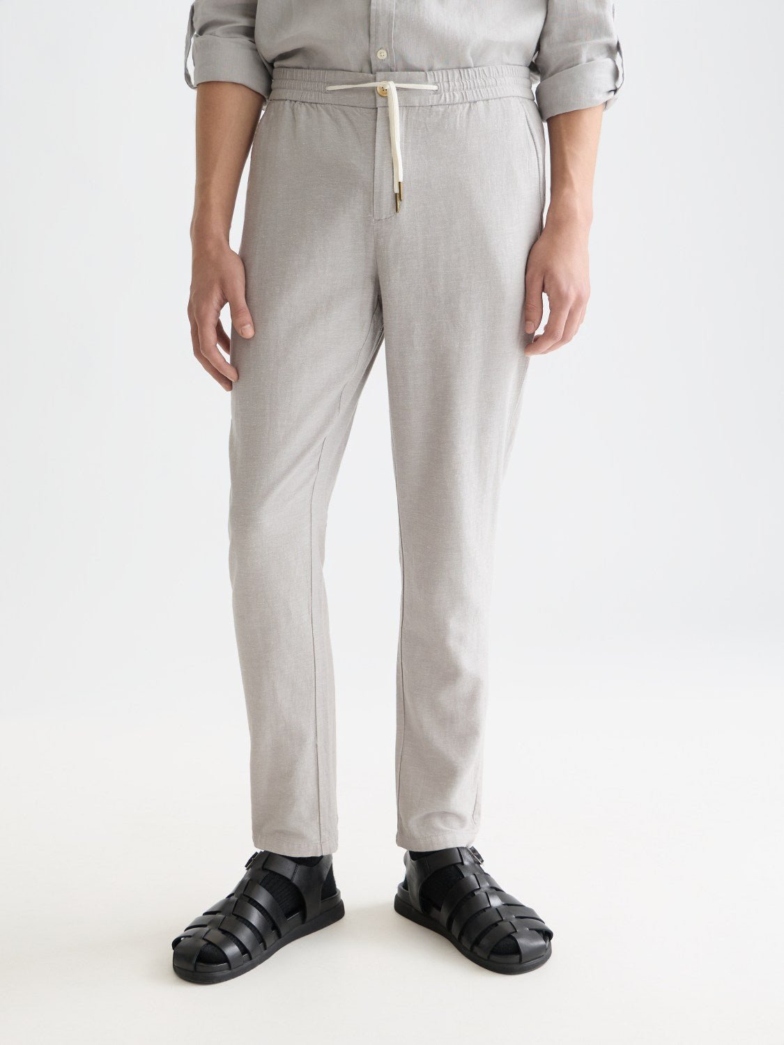 Seasonal Core Warren Cottonlinen Twill Jogger - Scotch & Soda South Africa