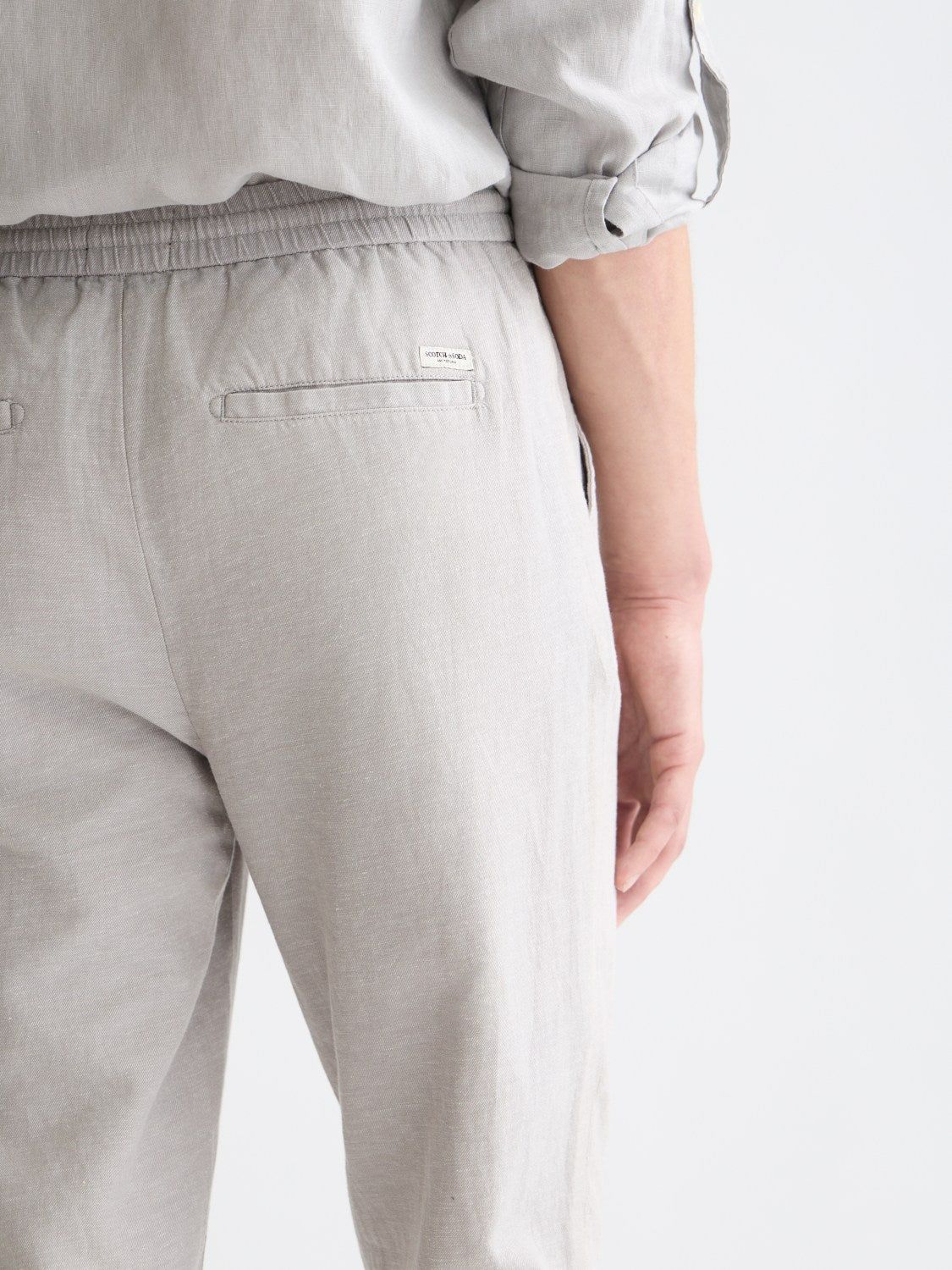 Seasonal Core Warren Cottonlinen Twill Jogger - Scotch & Soda South Africa