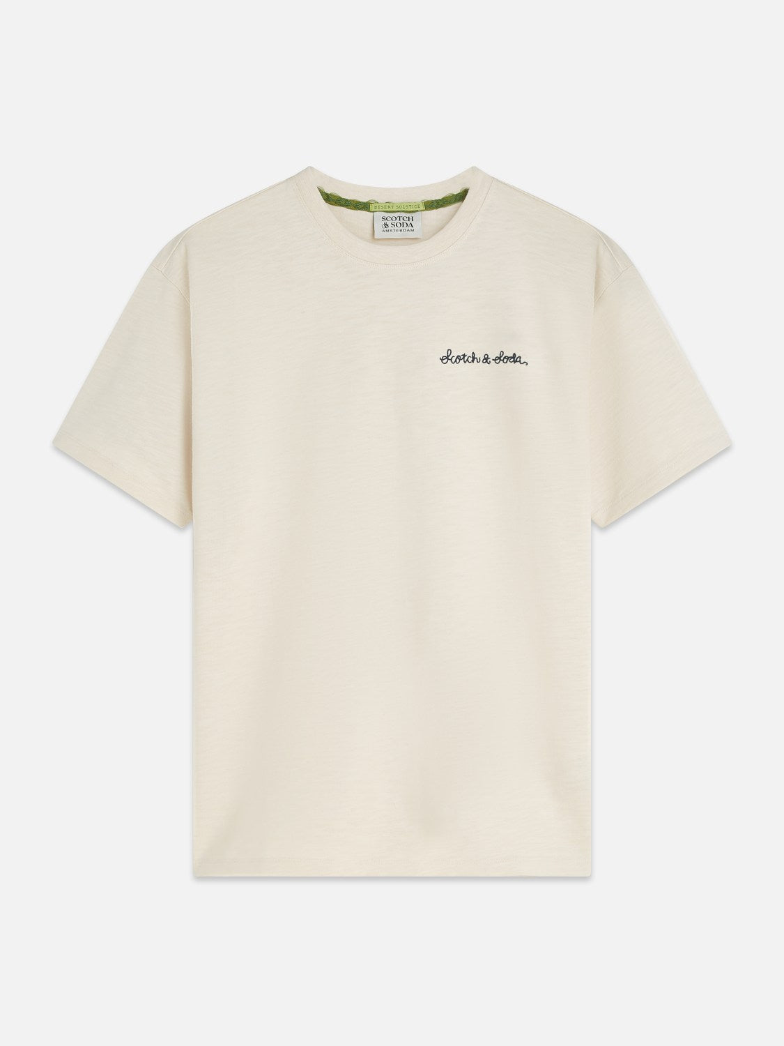 Slubyarn Chest Pocket Artwork Relaxedfit Tshirt - Scotch & Soda South Africa