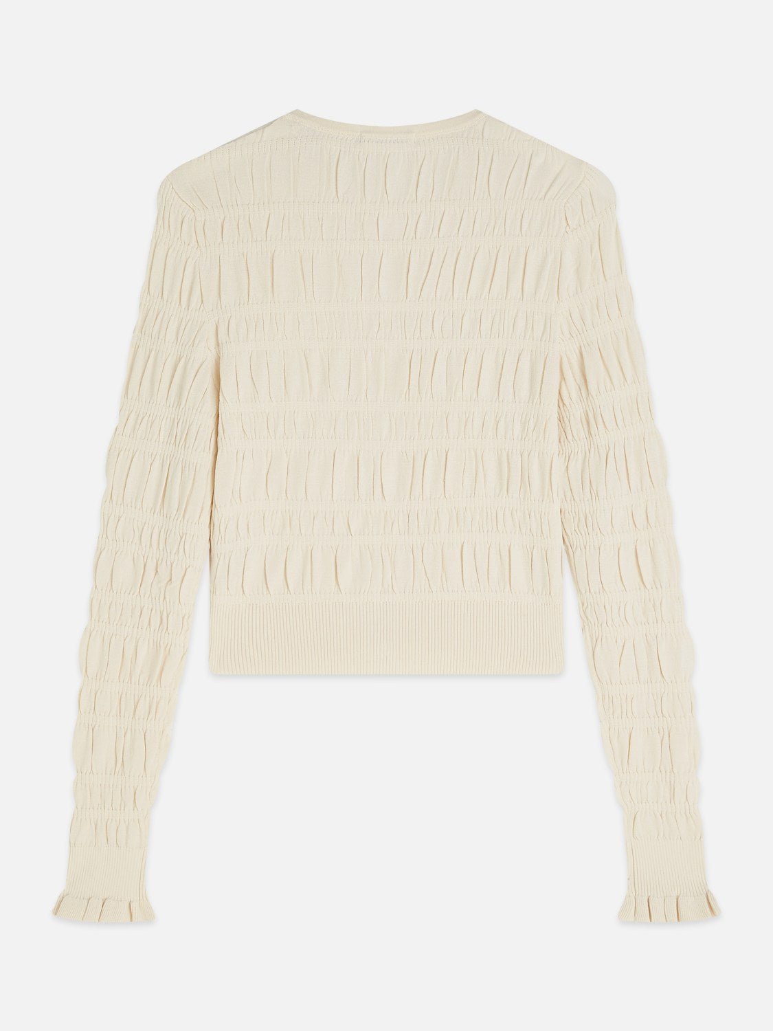 Smock Stitch Crew Neck Cardigan - Scotch & Soda South Africa