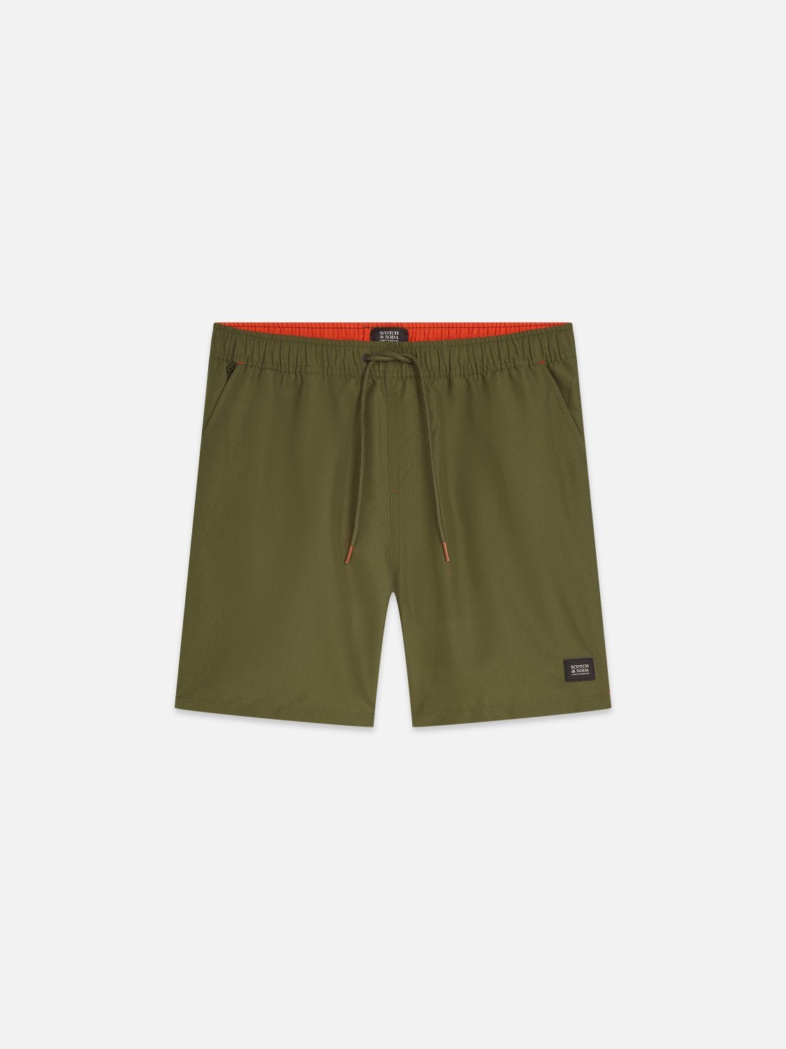 Solid Midlength Swim Shorts - Scotch & Soda South Africa