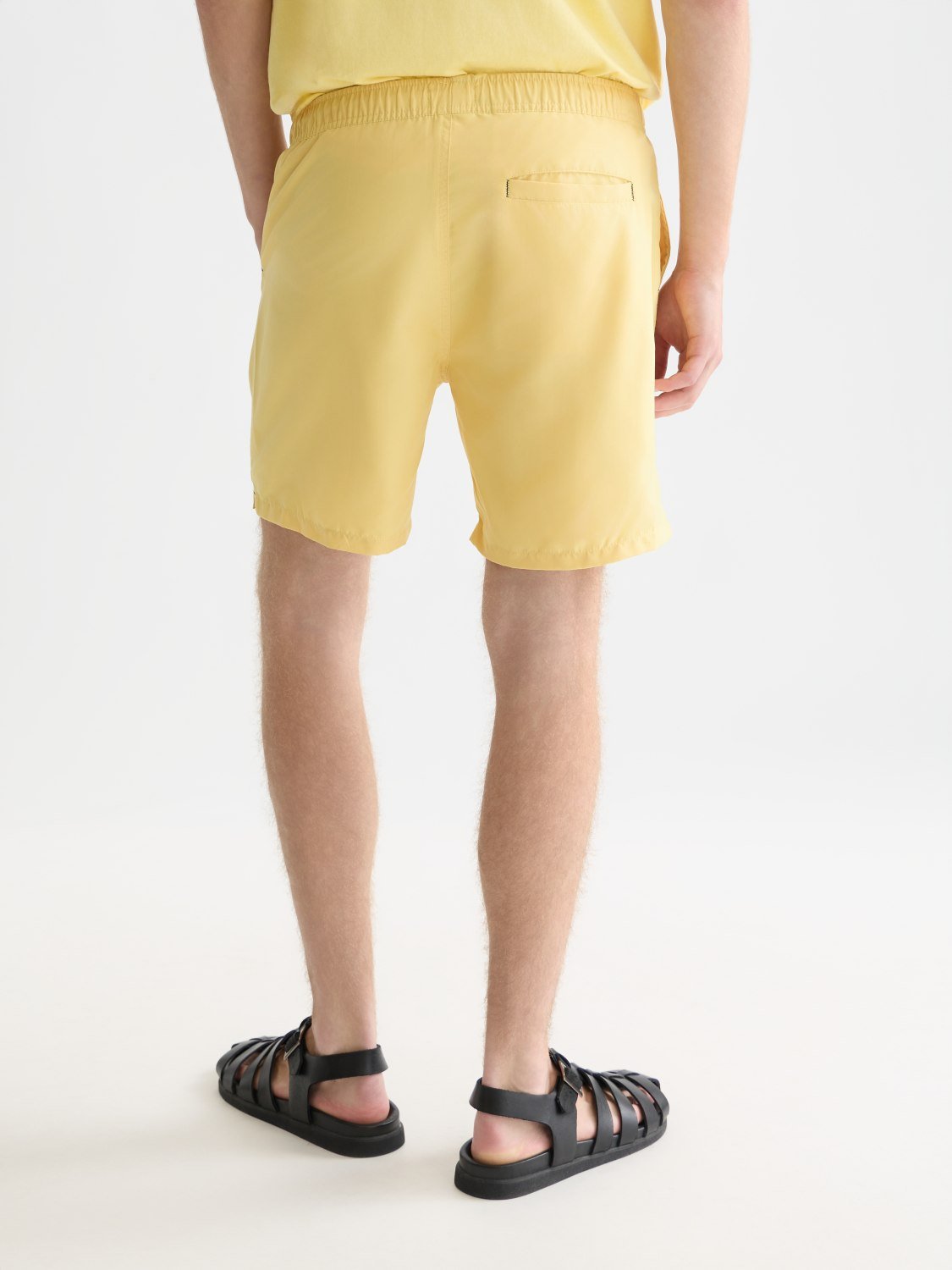 Solid Midlength Swim Shorts - Scotch & Soda South Africa
