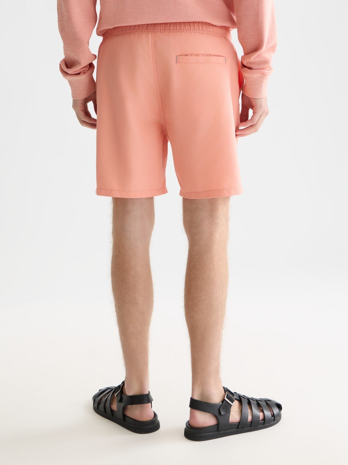 Solid Midlength Swim Shorts - Scotch & Soda South Africa