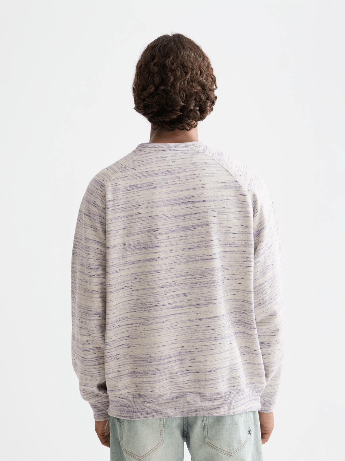 Space Yarn Embroidered Loose-Fit Sweatshirt - Scotch & Soda South Africa
