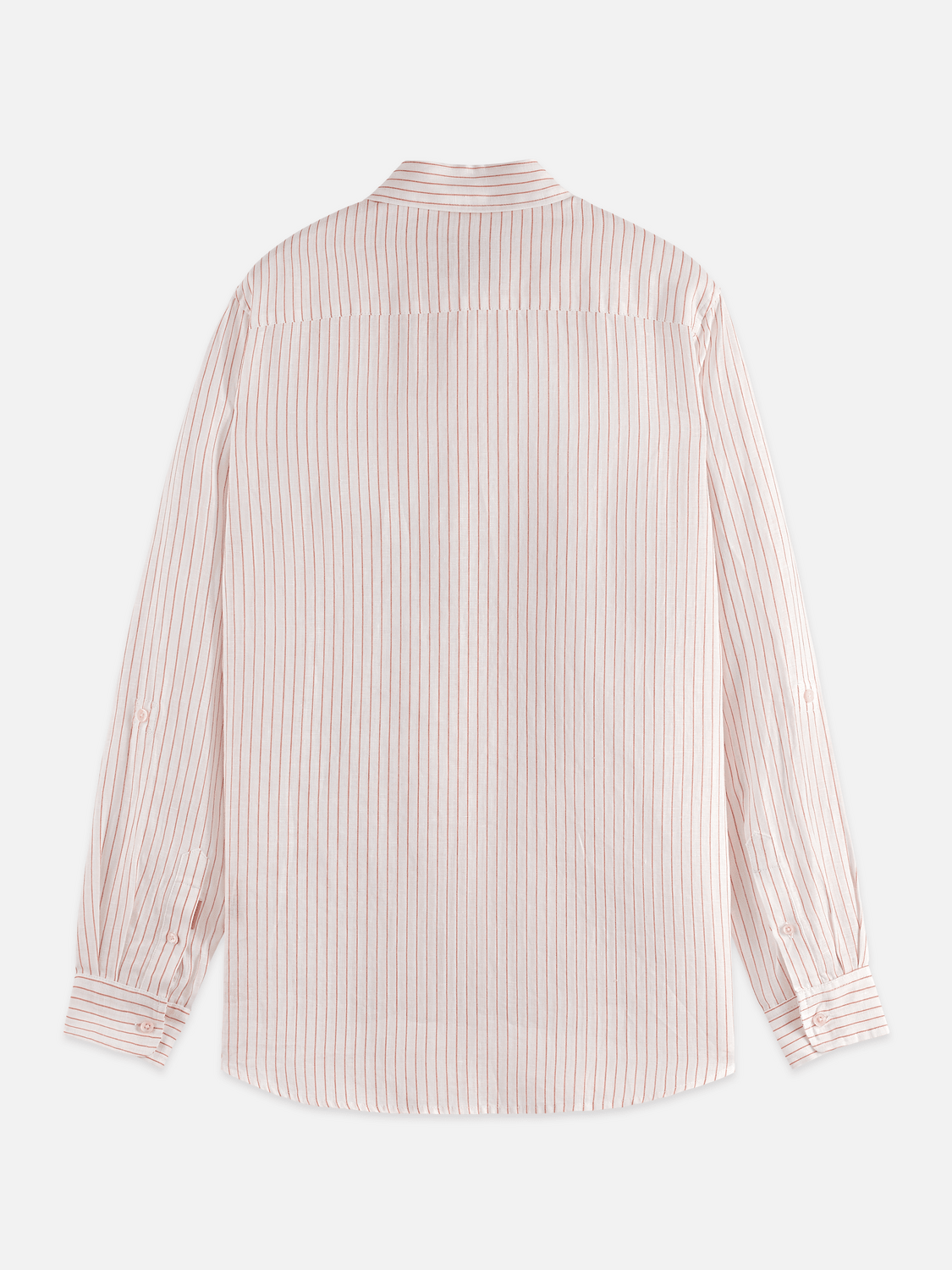 Striped Linen Regular-Fit Shirt - Scotch & Soda South Africa