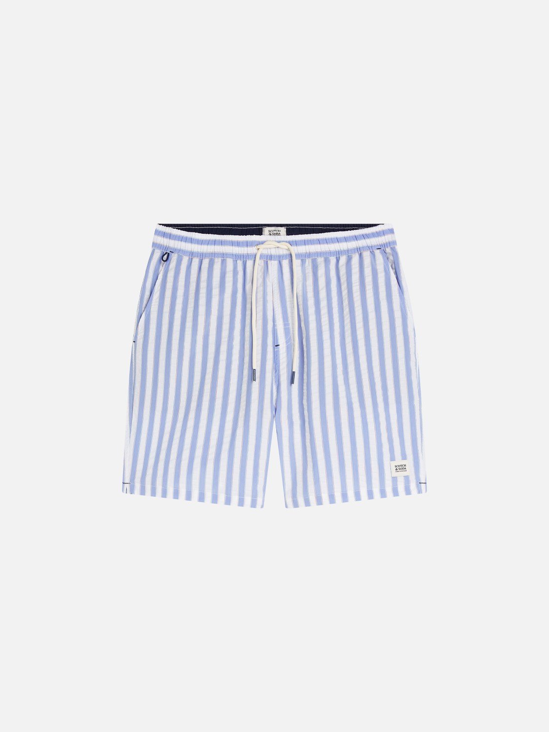 Striped Midlength Swim Shorts - Scotch & Soda South Africa