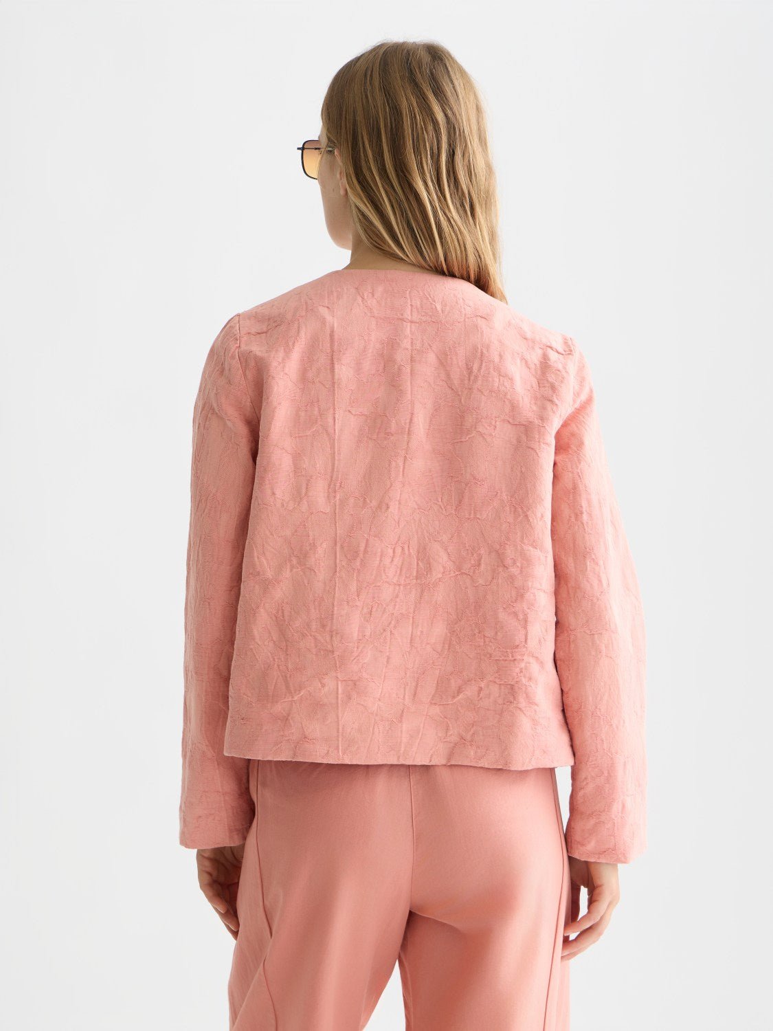 Structured Jacquard Blazer - Scotch & Soda South Africa