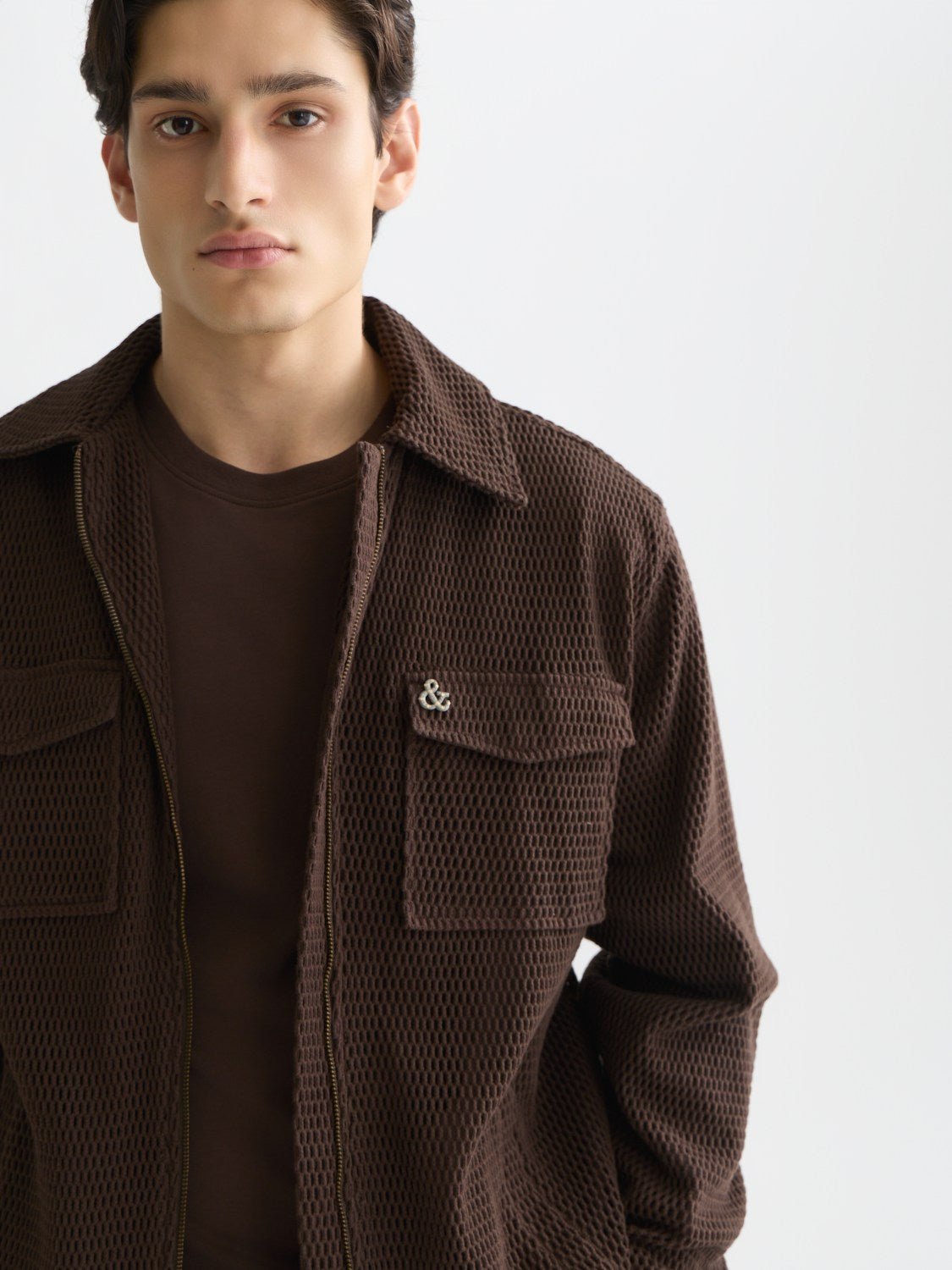 Structured Overshirt - Scotch & Soda South Africa