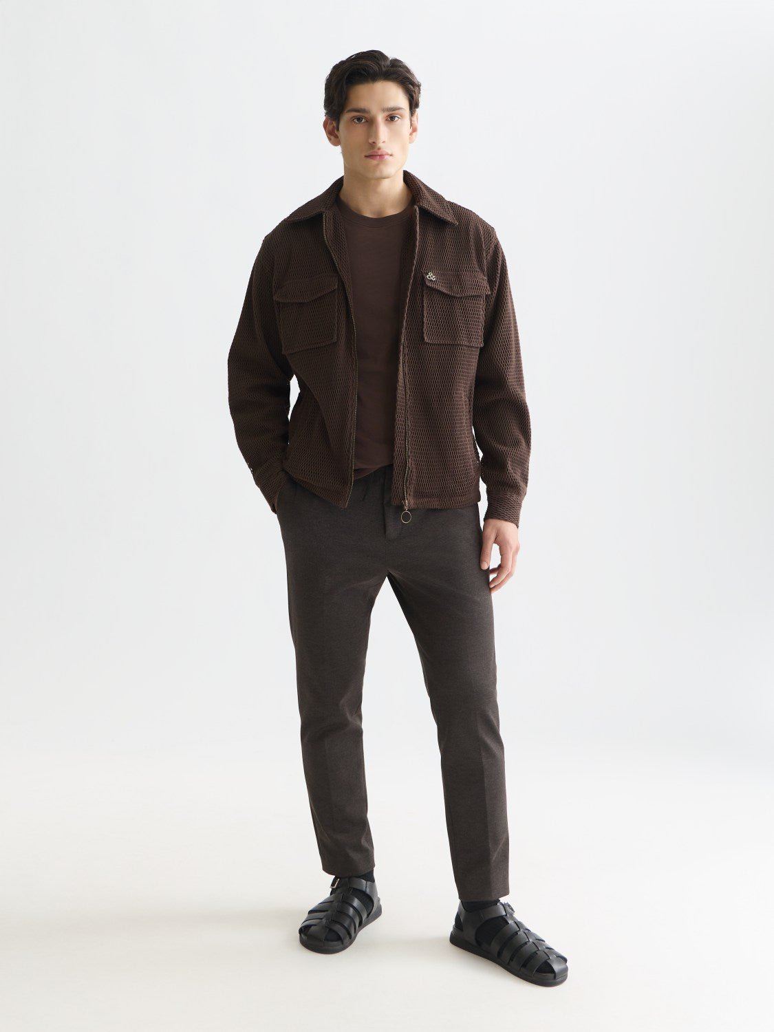 Structured Overshirt - Scotch & Soda South Africa