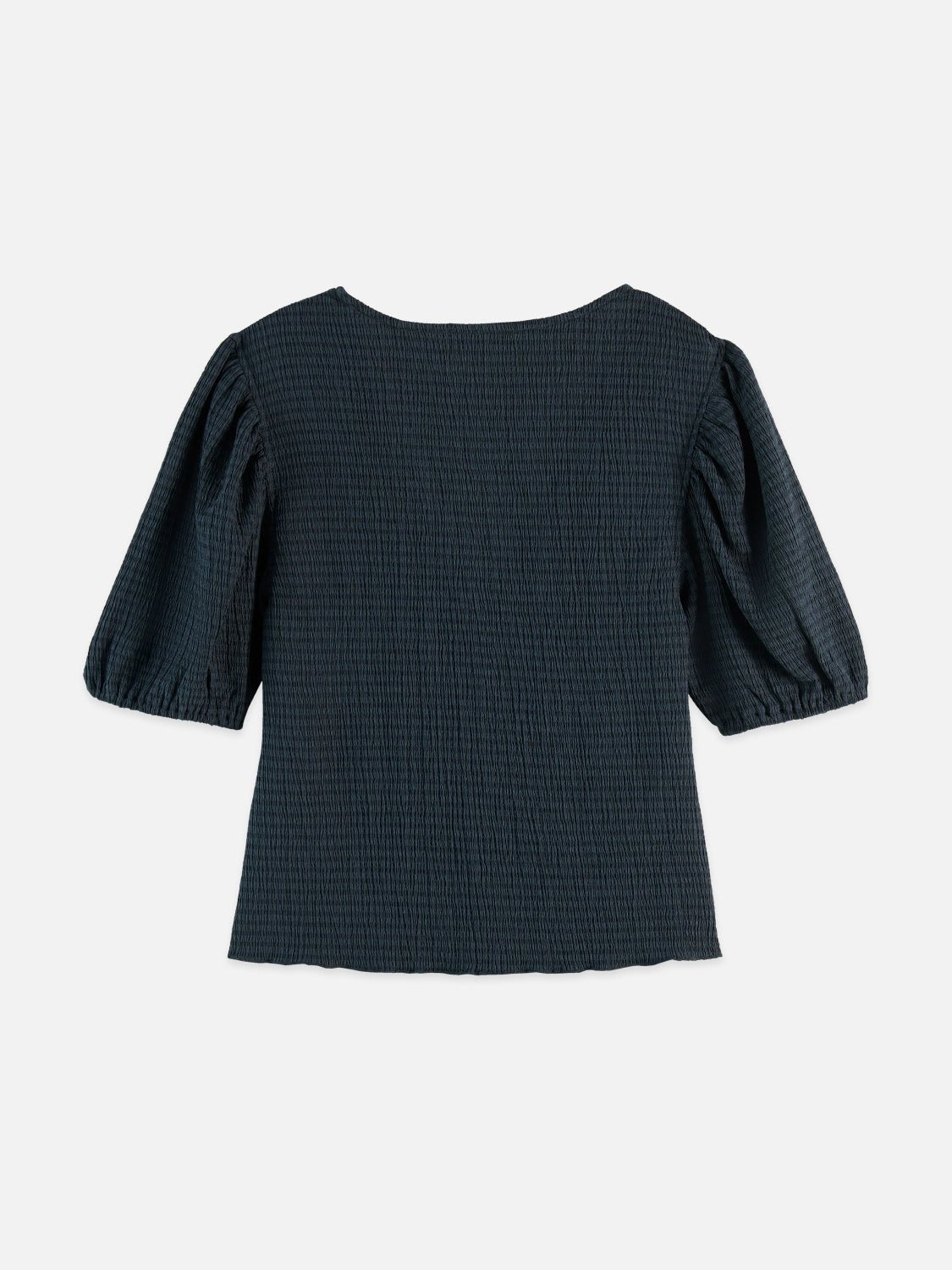 Structured V-Neck Top - Scotch & Soda South Africa