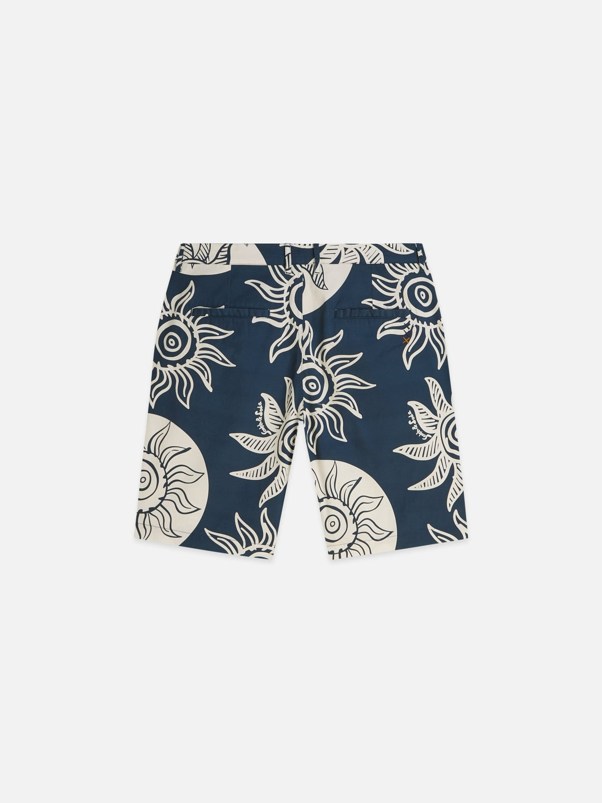 Stuart Printed Stretch Cotton Chino Shorts - Scotch & Soda South Africa