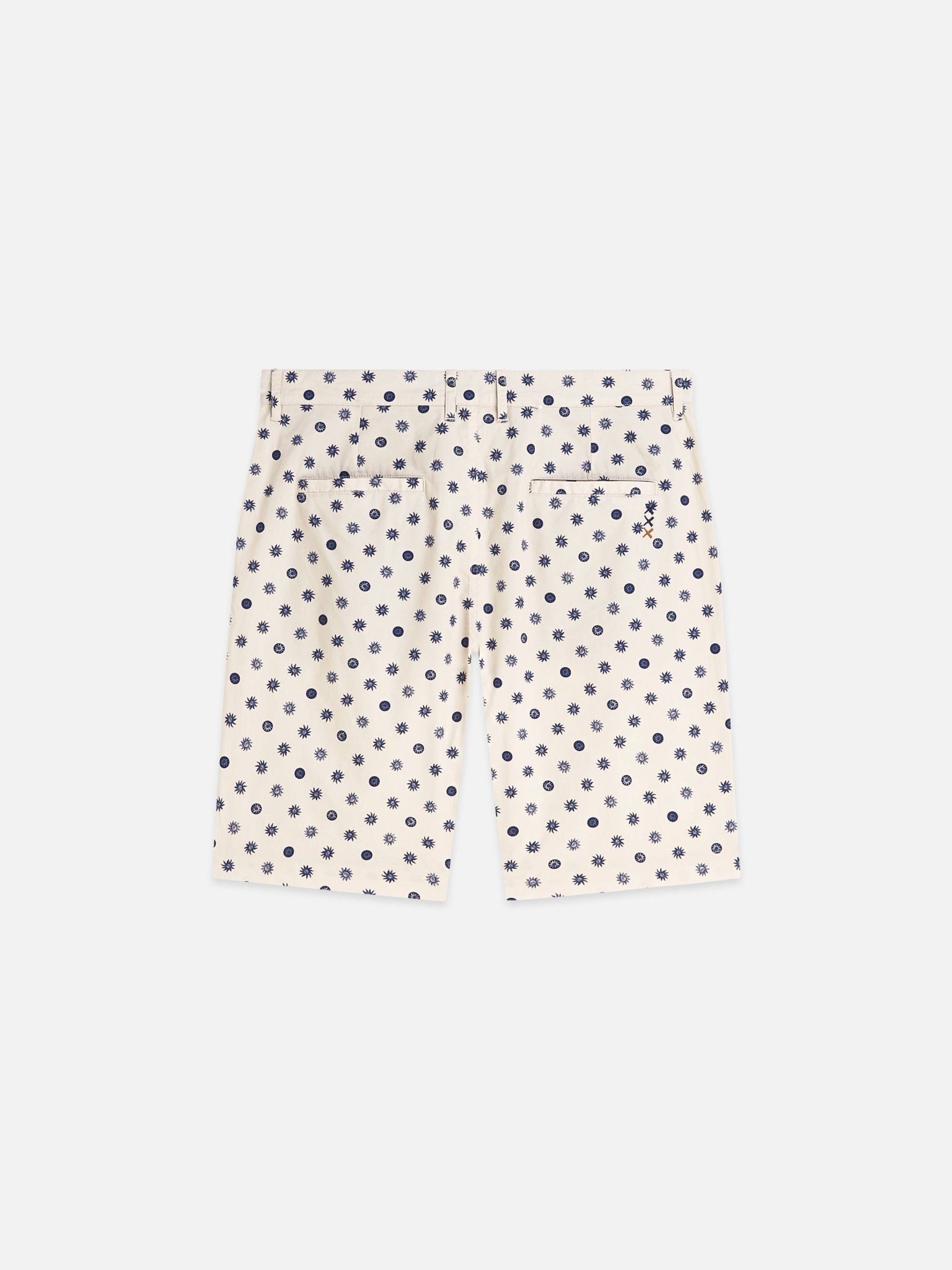 Stuart Printed Stretch Cotton Chino Shorts - Scotch & Soda South Africa