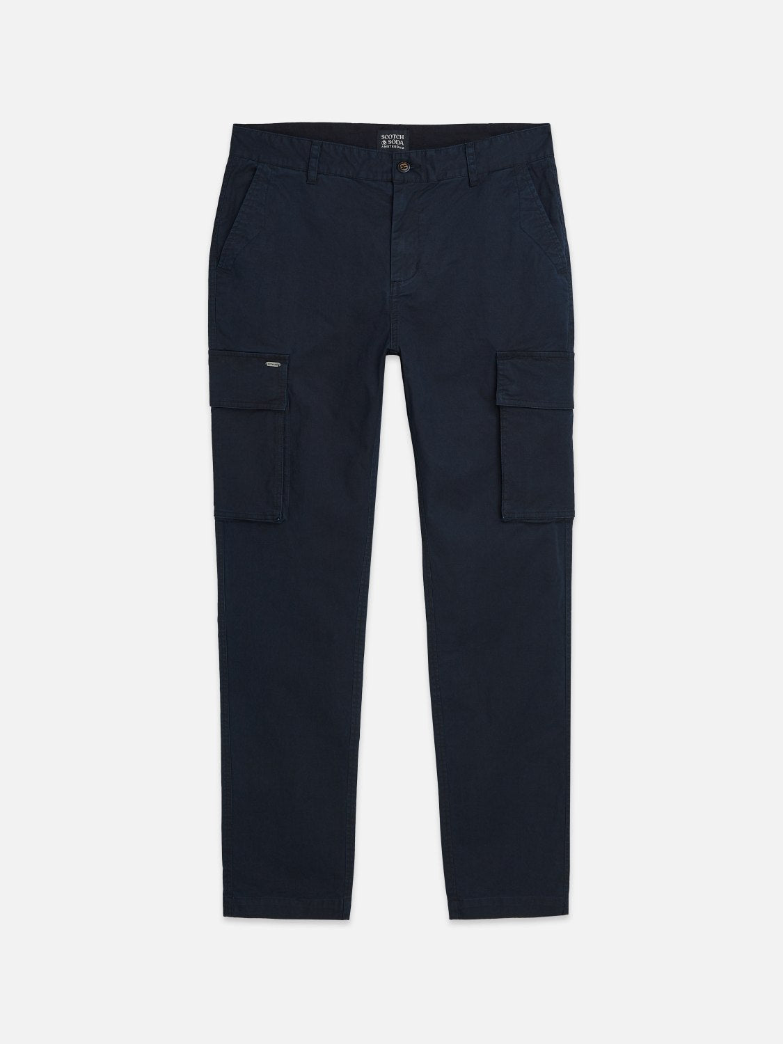 Stuart Washed Cottonblend Regular Slimfit Cargo - Scotch & Soda South Africa