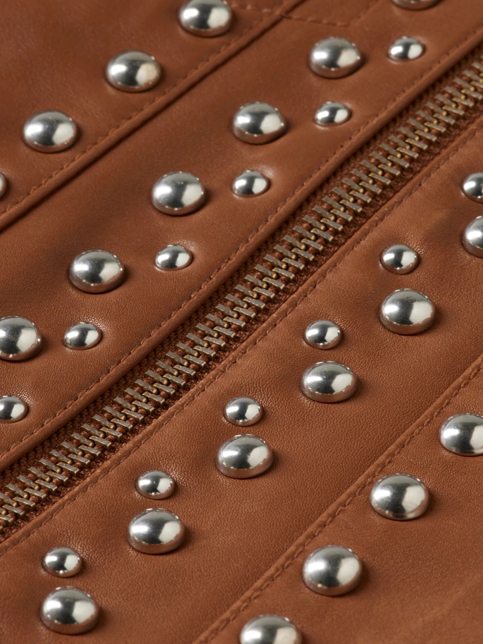Studded Leather Trucker - Scotch & Soda South Africa