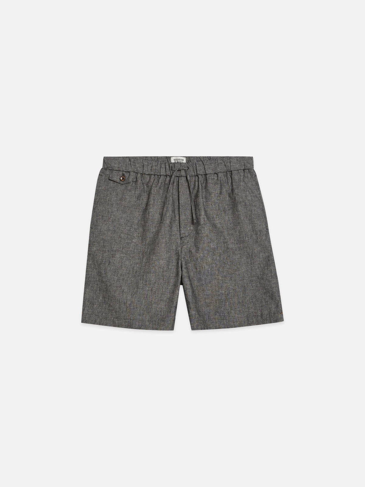 Tailored Linen-Blend Short Length Bermuda Shorts - Scotch & Soda South Africa