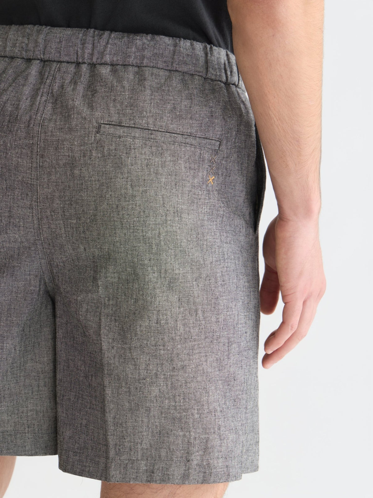Tailored Linen-Blend Short Length Bermuda Shorts - Scotch & Soda South Africa