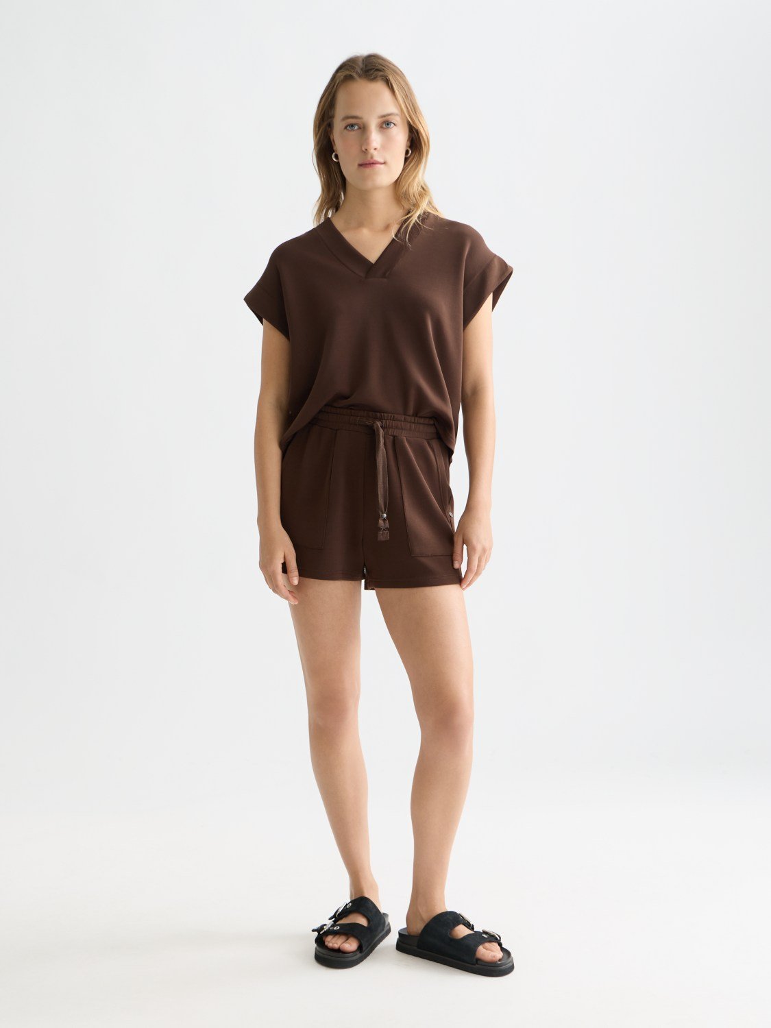Tencel Shorts+USJ01364N_223 - Scotch & Soda South Africa