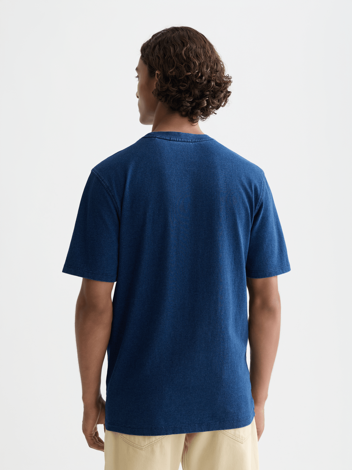 The 40Th Anniversary Heroes Relaxed-Fit Indigo T-Shirt - Scotch & Soda South Africa