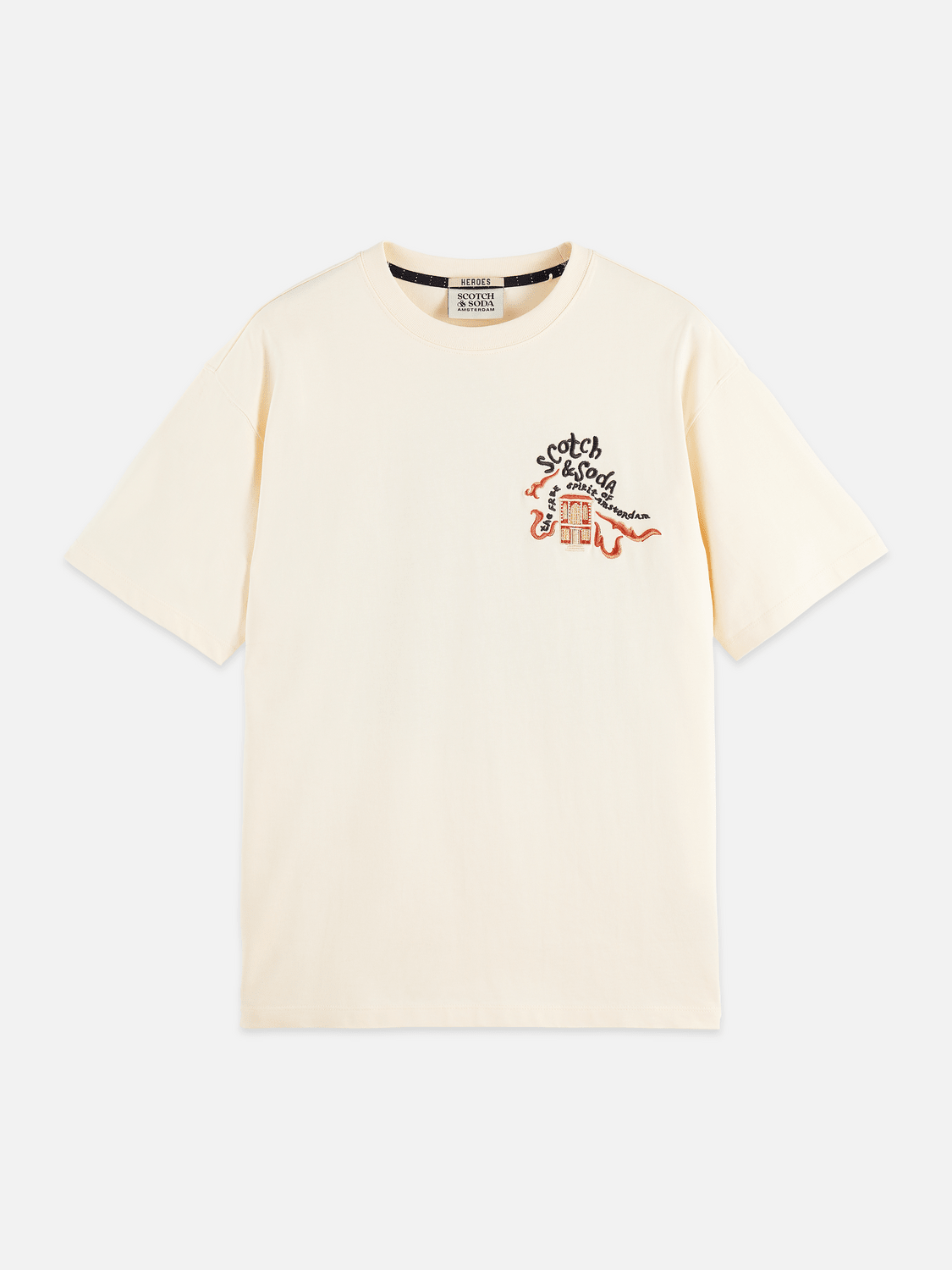 The 40Th Anniversary Relaxed-Fit Embroidery T-Shirt - Scotch & Soda South Africa