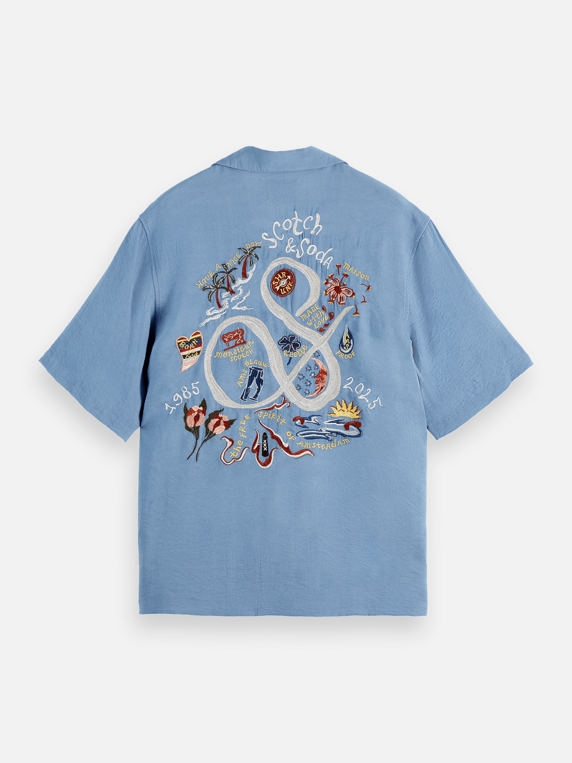 The 40Th Anniversary Relaxed-Fit Short Sleeve Shirt - Scotch & Soda South Africa