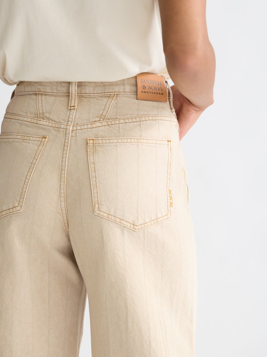 The Loop High Rise Barrel Leg - Scotch & Soda South Africa