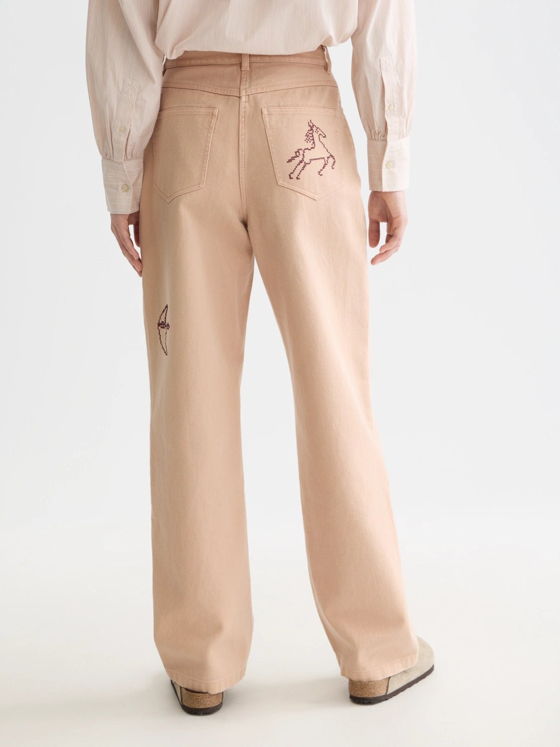 The Ripple - High Rise Straight Leg Pants - Scotch & Soda South Africa